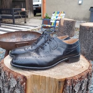 Alfani Men's dress shoes size 8M. Black. Made in Italy. GPWC